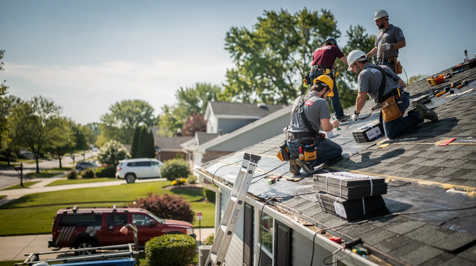 Roof Repair in Footville, WI around you